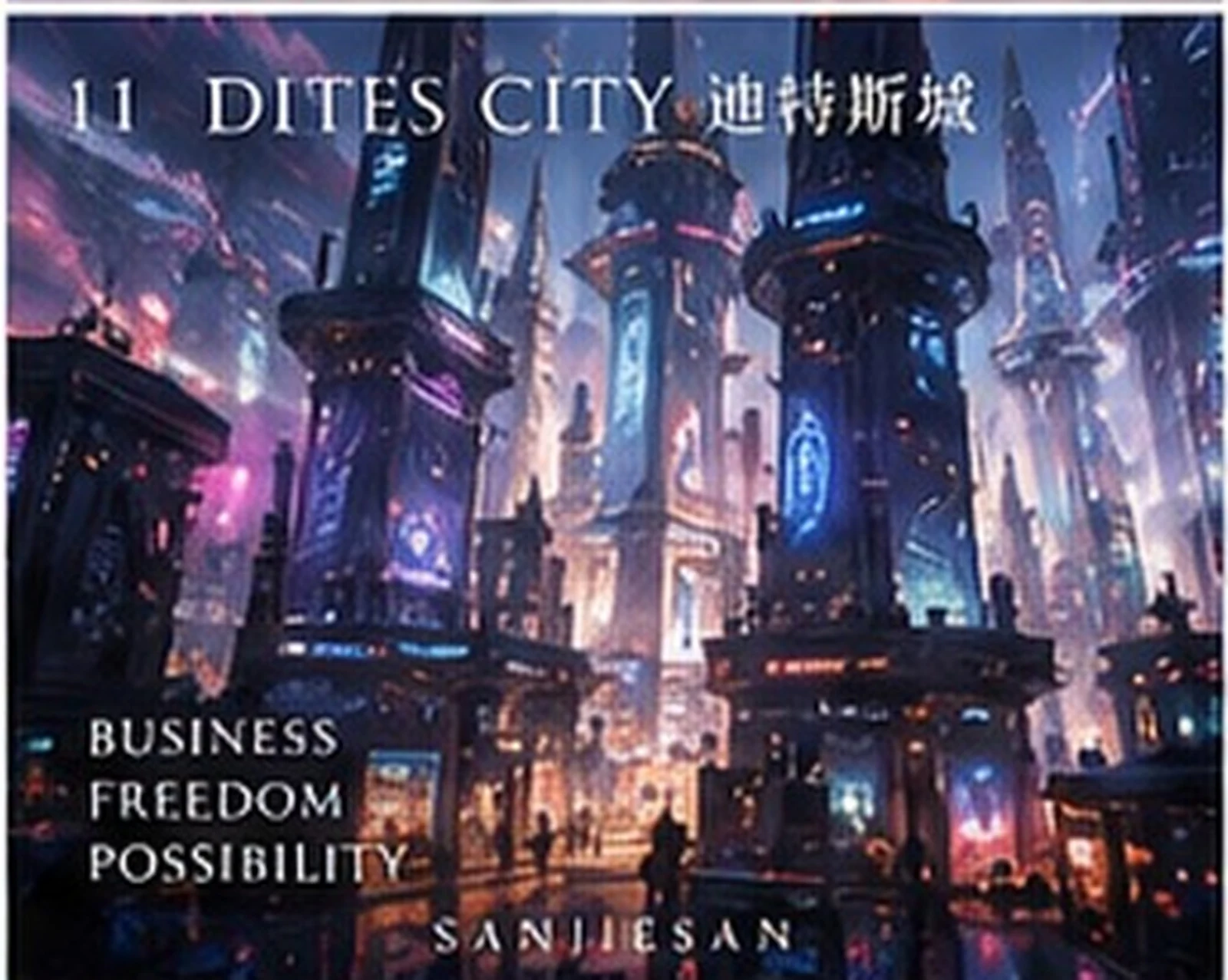 迪特斯城 · 都市氛围 · 三界三概念艺术