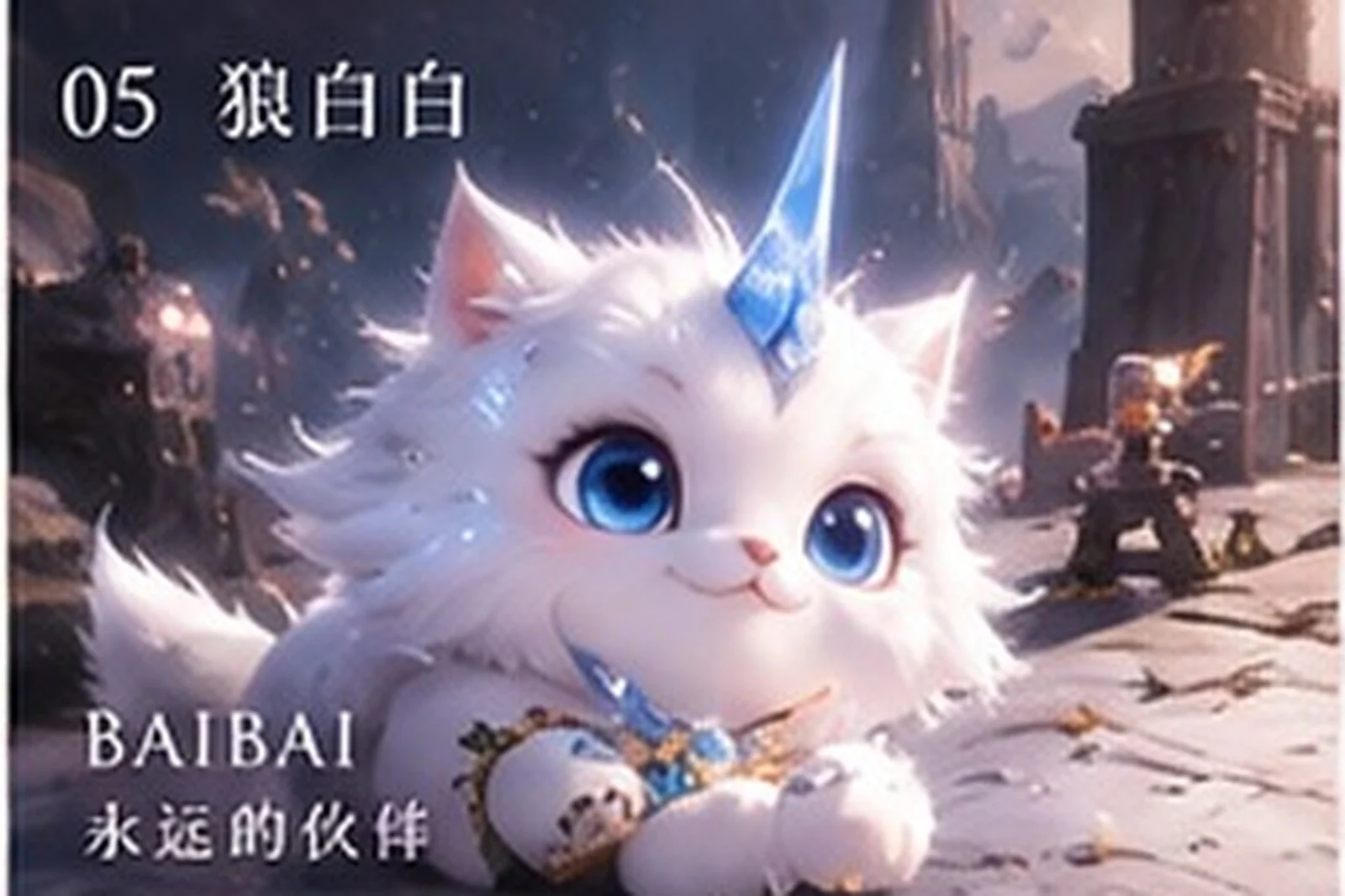 狼白白与 Q 版系列 · 三界三概念艺术