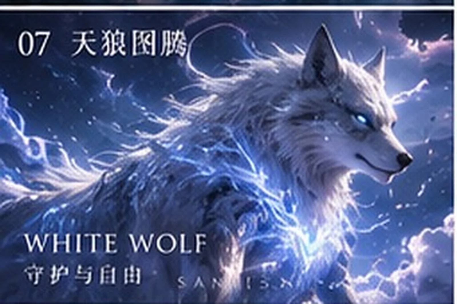 白翅天狼 · 轮廓研究 · 三界三概念艺术
