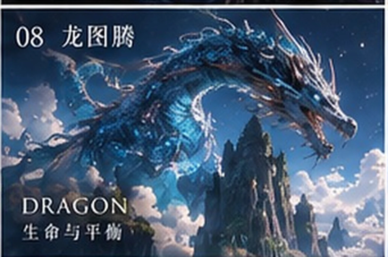 龙 · 鳞片与动势研究 · 三界三概念艺术
